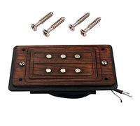 Cigar Box Chitarra 3 Corde Humbucker Pickup con Telaio in Palissandro