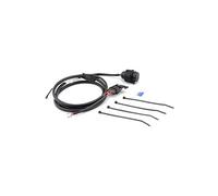 Cigarette lighter socket with cable harness SW-MOTECH Water-resistant. Cable 160 cm length. 12 V.