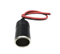 Cigarettes Lighter Socket - 120W Heavy Duty 10A Fuse 12V/24V 18AWG Cord | linea di estensione per presa accendisigari 12V/24V con fusibile 10A e connettori saldati per uso su auto barca e trattore