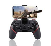cigemay Gamepad, Joystick Controller Wireless per Telefono Bluetooth, Funzione analogica L-T/R-T, per Smart Phone/Tablet/Smart TV