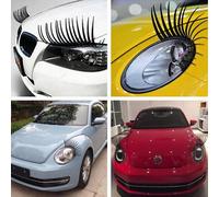 ciglia ciglie per auto finte fari fanali luci idea regalo estate accessori auto