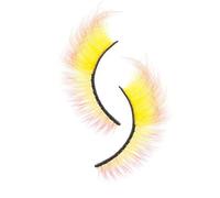 Ciglia Colorate | Estensioni Finta Ciglia Colorate | Trucco Occhi Riutilizzabili per Principianti Occasioni Speciali Carnevale Feste