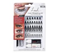 Ciglia finte a ciuffetti extension KISS Couture 42 pezzi kit completo