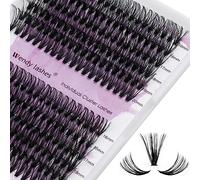 Ciglia Finte Individuali 240PCS 0,07mm C Curl 16-20mm Mix 40D/50D Ciuffetti Extension Ciglia Ciuffetti Ciglia Finte Naturali DIY Individuali Cluster Ciglia Volume Russo(40D+50D-0.07-C-MIX16-20)