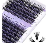 Ciglia Finte Individuali 240PCS 0,07mm D Curl 16-20mm Mix 30D/40D Ciuffetti Extension Ciglia Ciuffetti Ciglia Finte Naturali DIY Individuali Cluster Ciglia Volume Russo(30D+40D-0.07-D-MIX16-20)