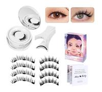 Ciglia Finte Magnetiche Con Applicatore, Ciglia Magnetiche Riutilizzabili Con Calamita Ciglia Finte Senza Colla Due Coppie Abito Ciglia Finte Naturali E Confortevoli Para Femmina