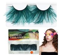 Ciglia Finte,Occhio Di Ciglia,False Lashes,Naturali Ciglia Fatte,Fatte a Mano Ciglia,Décoration glamour pour fête, carnaval, faux bal, scène, Halloween