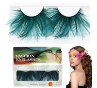 Ciglia Finte,Occhio Di Ciglia,False Lashes,Naturali Ciglia Fatte,Fatte a Mano Ciglia,Décoration glamour pour fête, carnaval, faux bal, scène, Halloween