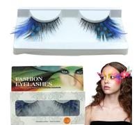 Ciglia Finte,Occhio Di Ciglia,False Lashes,Naturali Ciglia Fatte,Fatte a Mano Ciglia,Décoration glamour pour fête, carnaval, faux bal, scène, Halloween