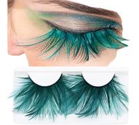 Ciglia Finte,Occhio Di Ciglia,False Lashes,Naturali Ciglia Fatte,Fatte a Mano Ciglia,Décoration glamour pour fête, carnaval, faux bal, scène, Halloween