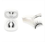 Ciglia magnetiche morbide, senza colla, riutilizzabili, dall'aspetto naturale, 3D, facili da applicare, per il trucco degli occhi.