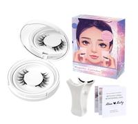 Ciglia magnetiche naturali,ciglia magnetiche,ciglia finte con applicatore, grappoli di estensione ciglia, kit di ciglia magnetiche per un look naturale per la casa