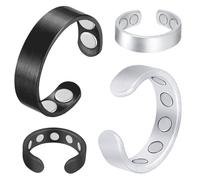 Cigmag Lymphatic Drainage Magnetic Ring for Women Copper Adjustable with Removal Tool and Gift Box