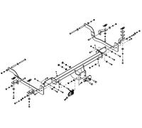 Cigno Collo Traino Barra Per Fiat Ducato III Bus L4 2006- N° Elettrica - C/030