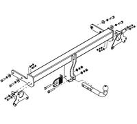 Cigno Collo Traino Barra Per Kia Sportage IV Restyling 2018-2021 N° Elettrica -