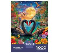 Cigno dell'amore Puzzle 1000 Pezzi | Puzzle Per Adulti E Bambini | Per Tutta La Famiglia | Con Una Misura Di 52x38cm/1000pcs