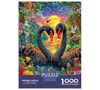 Cigno dell'amore Puzzle 1000 Pezzi | Puzzle Per Adulti E Bambini | Per Tutta La Famiglia | Con Una Misura Di 38x26cm/1000pcs