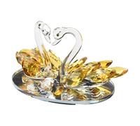 Cigno elegante per ornamento in cristallo un bel tocco per il tuo interior desig