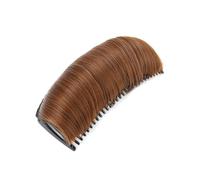 Cignone invisibile da donna, pinza per capelli finti, base per acconciature soffice, cuscino per acconciatura rinforzato, strumento di inserimento Ponytail Extension(Light Honey Blonde)