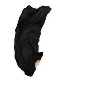 CIGPKLO Ventaglio di Danza Donne Belly Dance Seta bambù Lungo Ventilatori Puntelli Adorazione Loise Pastel Colors Bandiera Streamer Adulti(Red,210cm(82 inch))