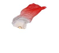 CIGPKLO Ventaglio di Danza Donne Belly Dance Seta bambù Lungo Ventilatori Puntelli Adorazione Loise Pastel Colors Bandiera Streamer Adulti(Orange,120cm-Kids Size)