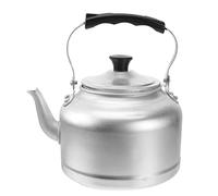 Ciieeo 1 Pc Bollitore D'epoca in Alluminio Bollitore Con Fischio Caffettiera Per Caffè Espresso Stufa Da Esterno Teiera Bollita Teiera Da Cucina Teiera in Alluminio Bollitore Retrò Silver