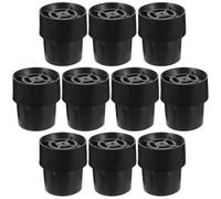Ciieeo 10 Pezzi Coperture Antiscivolo in Gomma per Gambe Trampolino, Piedini Resistenti e Silenziosi per Struttura Letto, Accessori Pratici per Sostituzione e Protezione Pavimenti