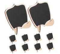 Ciieeo 10 Pezzi Mini Lavagne per Buffet e Matrimoni Segnaposto Eleganti e Compatti per Decorazioni da e Etichette