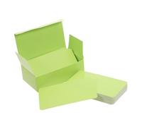 Ciieeo 100 Pezzi Schede Per Imparare L'inglese Biglietto Da Visita Biglietti Da Visita Angolo Carte Con Parole Del Vocabolario Schede Di Vocabolario Vuote Carte Bianche Carta Verde