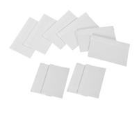 Ciieeo 100 Pezzi Strumento per Pellicole per Vetri e Vinile, Spatola Applicatrice in Cartone e Feltro, Bianco, per Uso Professionale e Domestico, Impugnatura Comoda, per Installazione