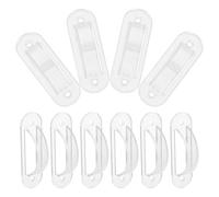 Ciieeo 10pezzi Copertura Protettiva per Interruttore di Luce Adatta Interruttori Levetta e Standard Resistente all Usura Trasparente per Visualizzare le Spie per Soggiorno e Cameretta