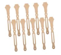Ciieeo 10pezzi Manici per Ventagli Bamboo per Manici per Ventagli per Matrimonio e Accessori Artigianali Resilienti e