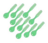 Ciieeo 10pezzi Spazzolino Da Denti Portatile Da Spazzolino Da Denti Con Manico Grande e Corto Adatto Per Strutture Speciali Come Carceri e Centri Di Recupero