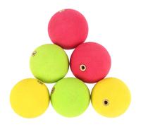 Ciieeo 12 Pezzi Galleggianti da Pesca in Schiuma Fermate Bobber Colorate Rosso Verde e Giallo Accessori Pesca ad Alta Sensibilità e Decorazioni Interno ed Esterne