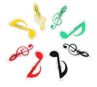 Ciieeo 16 Pezzi Clip per Spartiti Musicali in Materiale Resistente, Porta Pagina Libro di Musica Portatile, Clip per Spartito Pianoforte Presa Salda per Musicisti
