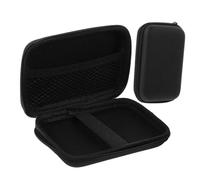 Ciieeo 2 Custodie Rigide Cerniera in Eva per Microfono Wireless, Borsa Protettiva Portatile Antiurto per Mixer e Hard Disk, Custodia da Viaggio Leggera per Microfoni e Accessori Audio