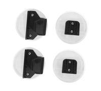 Ciieeo 2 Impostati Accessori Installazione Cancello in Plastica Kit Estensione Cancello Retrattile con Connettori per Recinti Sicurezza Interni e