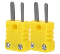 Ciieeo 2 pezzi Connettore per Termocoppia Tipo K Adattatore Compatto e Leggero Affidabile Design Professionale per Misurazioni Temperatura Facile Installazione e Isolamento