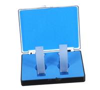 Ciieeo 2 pezzi Cuvette in per Laboratorio Alta Trasparenza Uv- Precisione Lettura per Spettrofotometro per Analisi Chimiche e Biochimiche