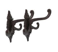 Ciieeo 2 pezzi Ganci Appendiabiti da Muro Attaccapanni Vintage con Bracci Mobili Ganci Resistenti per Ingresso e Giubbotti Design