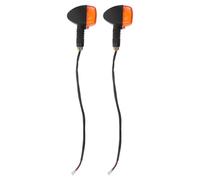 Ciieeo 2 Pezzi Indicatore Di Direzione Della Moto Kit Di Segnale Di Svolta in Moto Luci Per Motociclette Gira La Luce Luci Di Segnale Di Svolta Orange