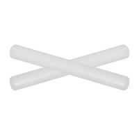 Ciieeo 2 Pezzi Matterello in Plastica Bianco Superficie Antiaderente e Manici Robusti, per Pizza e Pane, Accessorio da Cucina la Preparazione la Cottura in Casa