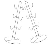Ciieeo 2 pezzi Portabicchieri Albero da Organizer per Tazze da e Tè per Cucina e Ufficio Design Regali Festa Della e Del Papà