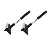 Ciieeo 2 Pezzi Tergivetro Bifacciale in Plastica e Lega di Alluminio, Strumento la Rimozione Dell'acqua Impugnatura Ergonomica per Pulizia Vetri Casa, Porte Scorrevoli e Box Doccia,