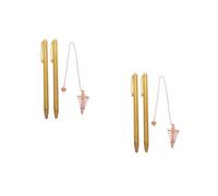 Ciieeo 2 Set Bacchette Rabdomanti Rame Regolabili per Acque e Esplorazioni Outdoor Strumento Multifunzionale Facile da Usare e Portatile per Attività Ricreative e Ricerche Paranormali