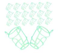 Ciieeo 20 pezzi Rete Portaflacone Infusione Riutilizzabile in Plastica Supporto Salina Trasparente per Cliniche Uso