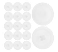 Ciieeo 200 Pezzi Tappi Coprivite Rotondi in Plastica Bianca da 12 MM per Viti a Croce Copriviti per Mobili Porte e Progetti Fai da Te Copertura Resistente per Montaggio Professionale