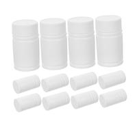 Ciieeo 24pezzi Bottiglie Hdpe Per Medicinali Da Flaconi Leggeri e Resistenti Con Tappi Tenuta Per Viaggi e Conservazione Di Pillole e Cosmetici