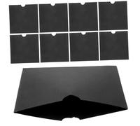 Ciieeo 25 pezzi Buste CD Dvd in Kraft Nera Custodie Protettive Antigraffio e Antiumidità Sleeve per Archiviazione Dischi per Film Giochi e Musica