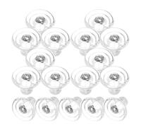 Ciieeo 25 Pezzi Tappi per Orecchini in Silicone Morbido Copertura Completa, Supporto per Orecchini Pesanti, Comfort Garantito per Creazioni di Gioielli Fai da Te